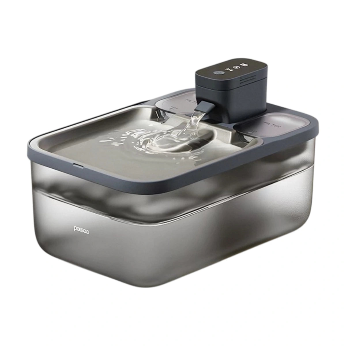Grey Petsee S2 Pro pet water fountain