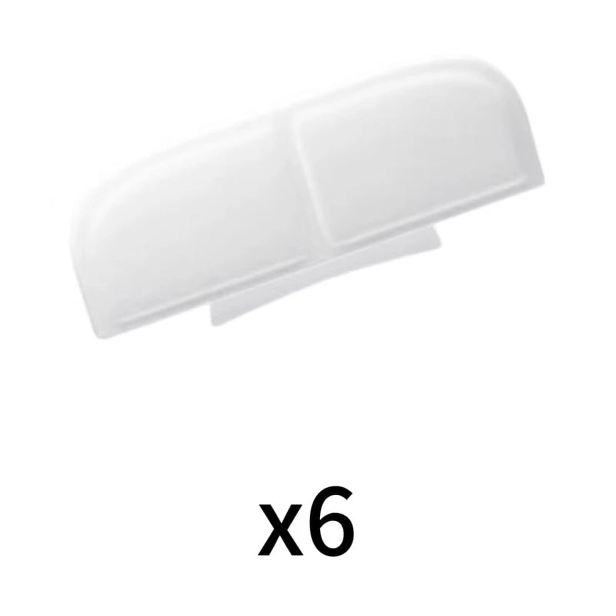 Six Petsee S7 Pro replacement filters in the kit image