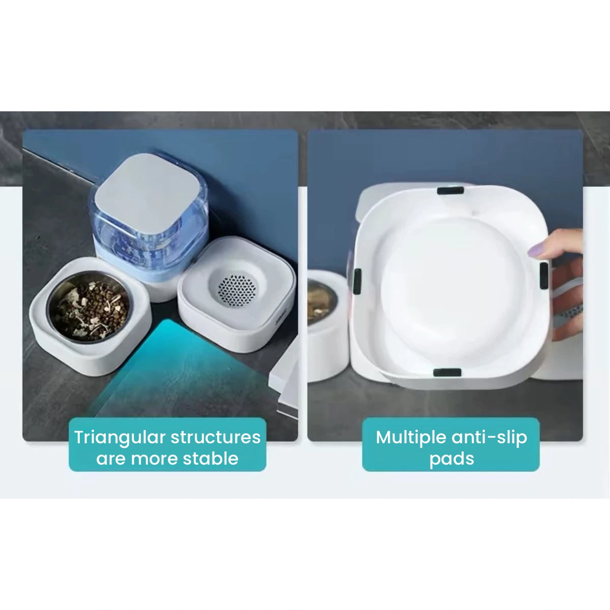 Madden feeding station base and assembly details