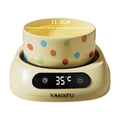 YANXFU patterned water bowl on a temperature-control base, smallest pictured size