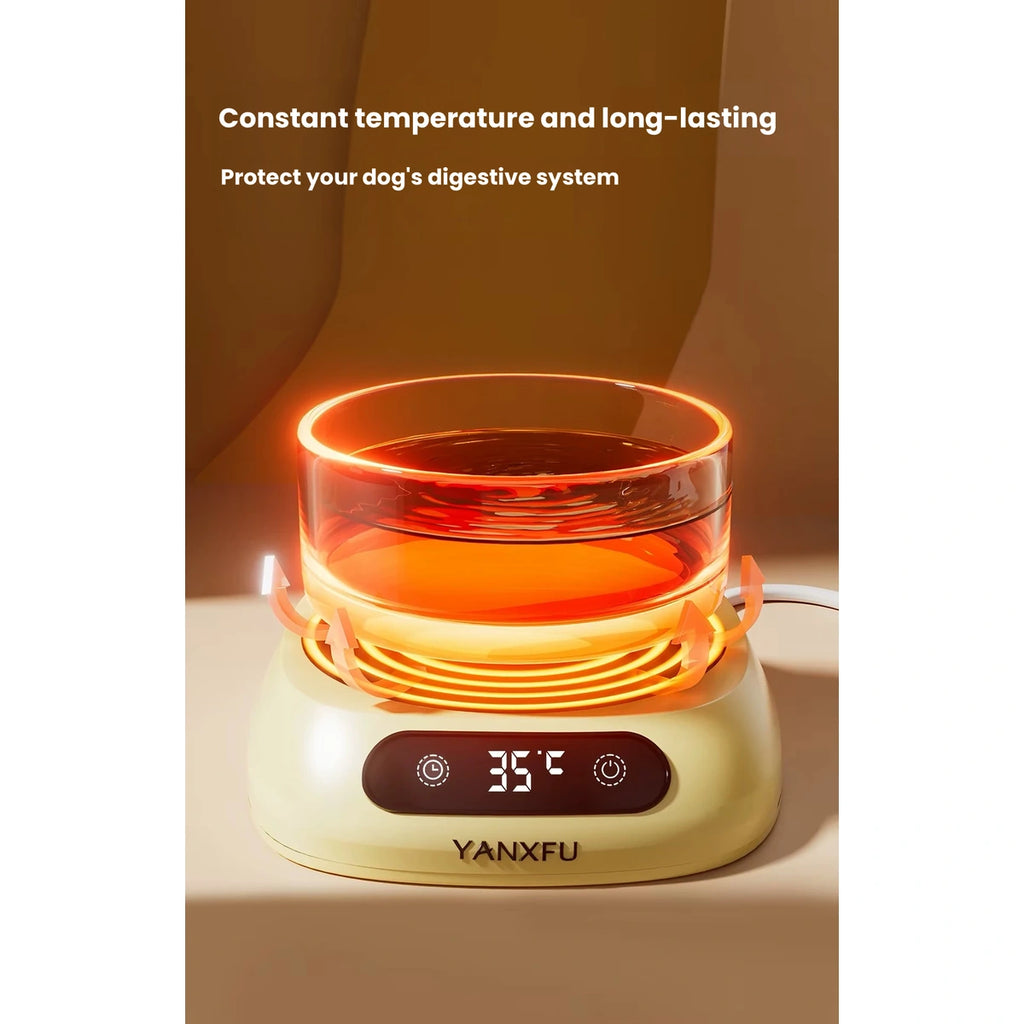 Illustration of heat transfer beneath the bowl