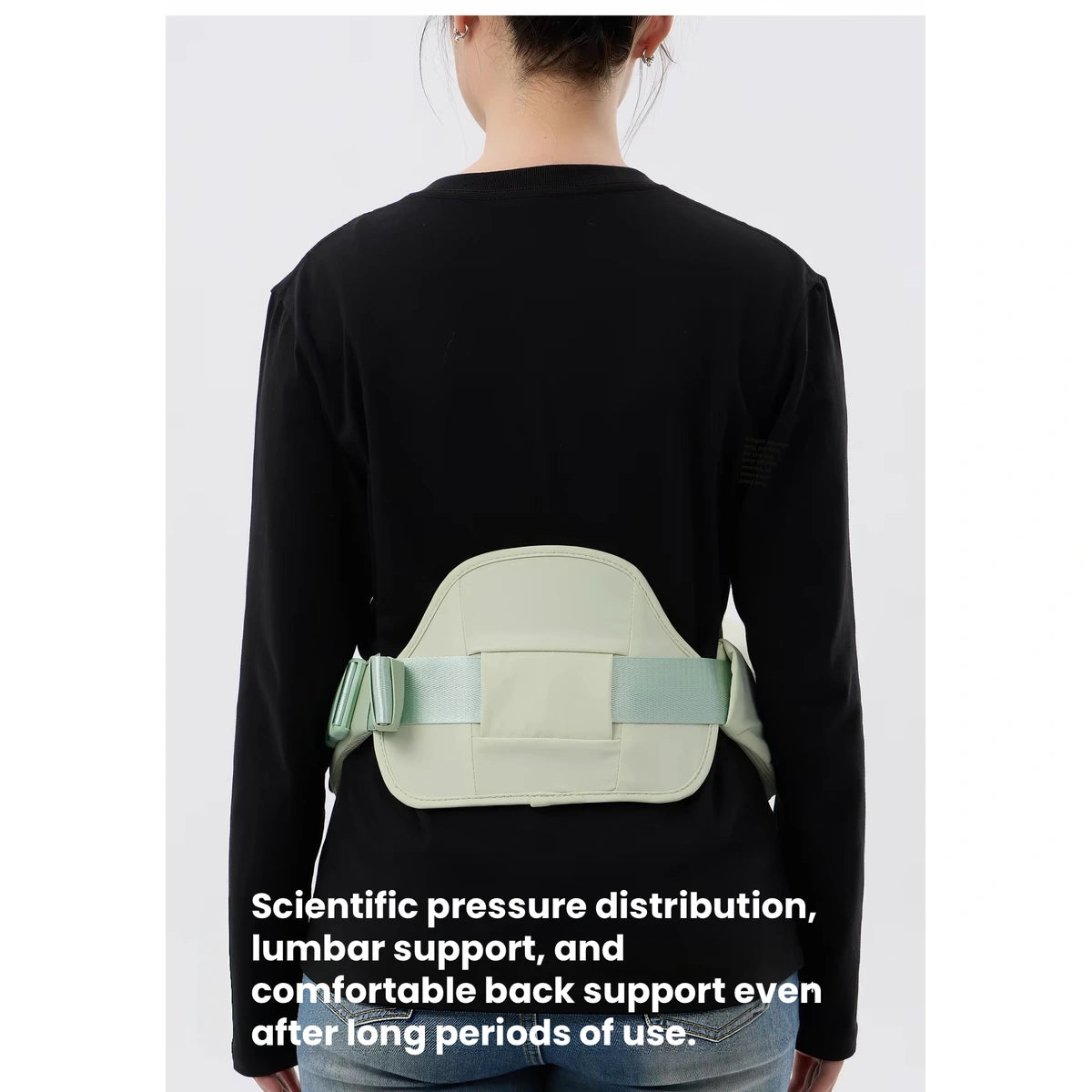 Rear view of the CHOSINGO waist strap