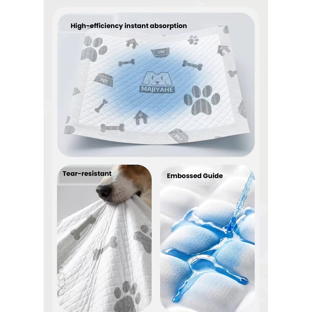 DORIFFO pad with water-absorption demonstration photos