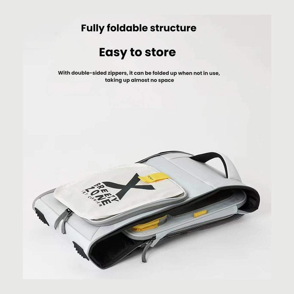 PETKIT cat carrier folded flat for storage