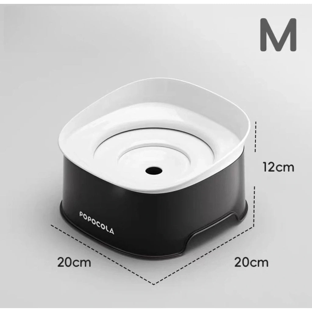 Medium Popocola floating-disk bowl dimensions of 20 by 20 by 12 centimetres