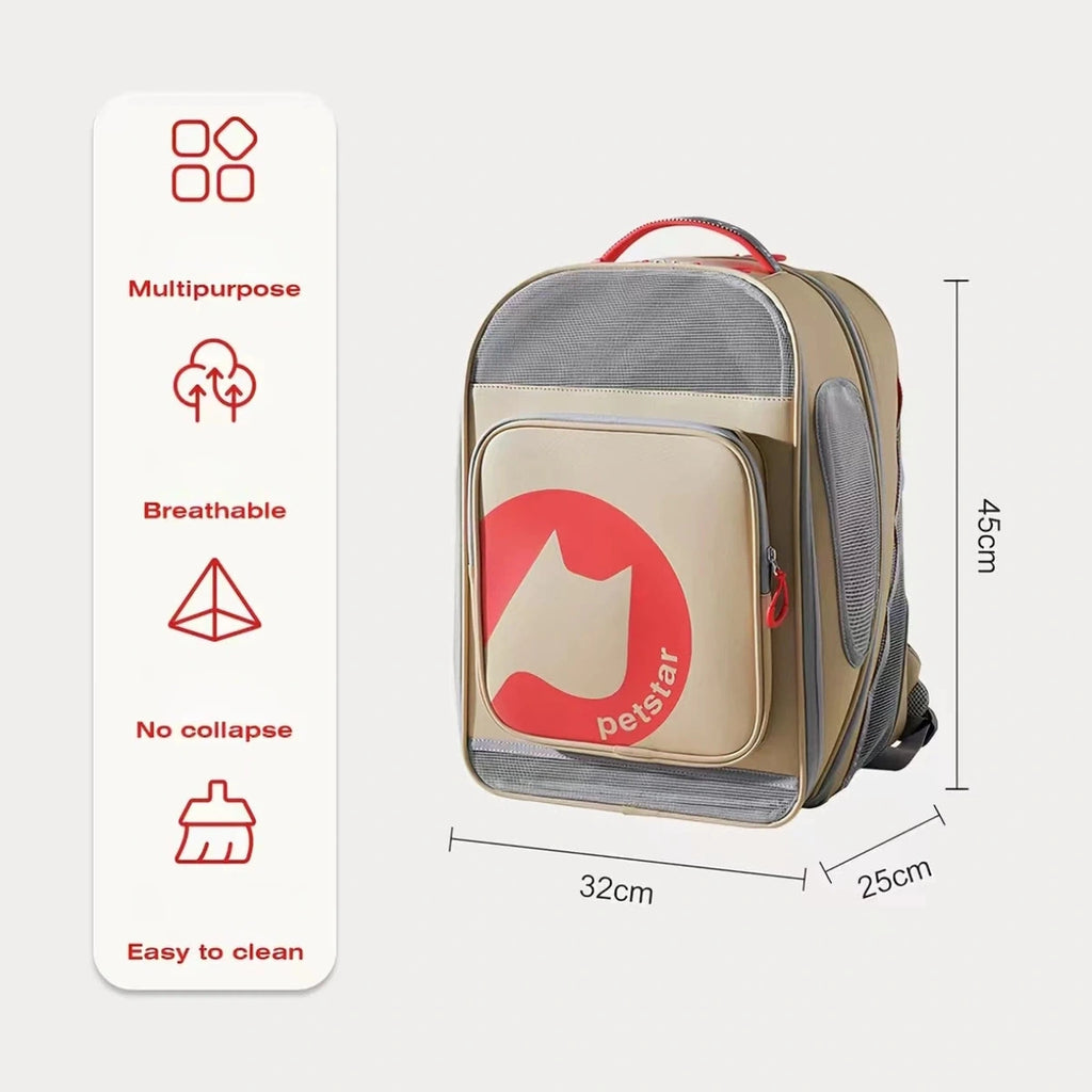Petstar carrier dimensions: 45 by 32 by 25 cm