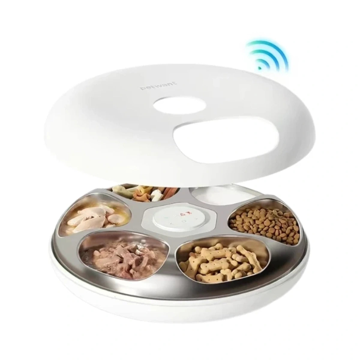 Petwant Smart Wet Food Feeder, Timed & Portion Control