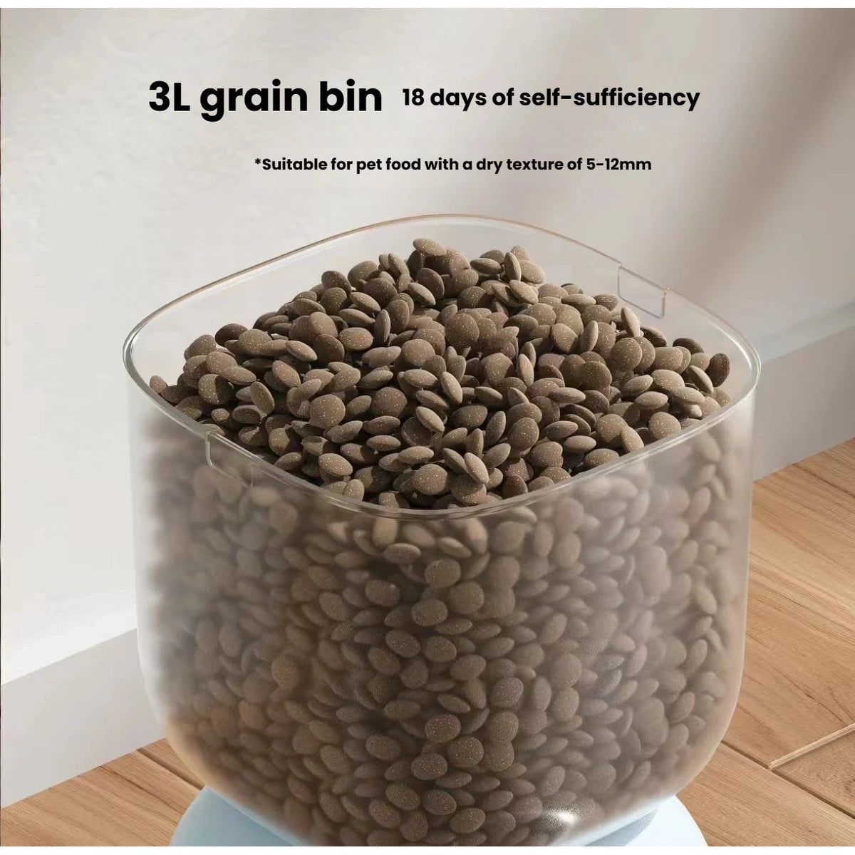 Petwant Automatic Cat & Dog Feeder, Timed & Portion Control