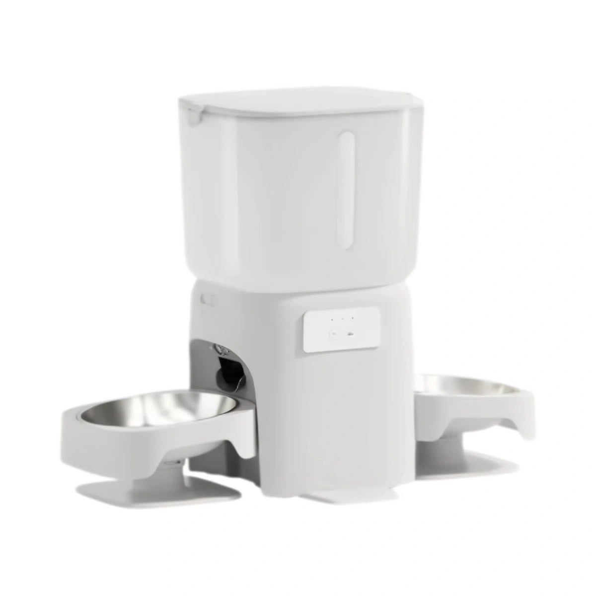Petwant F24DC Dual-Meal Automatic Cat Feeder, Timed Feeding