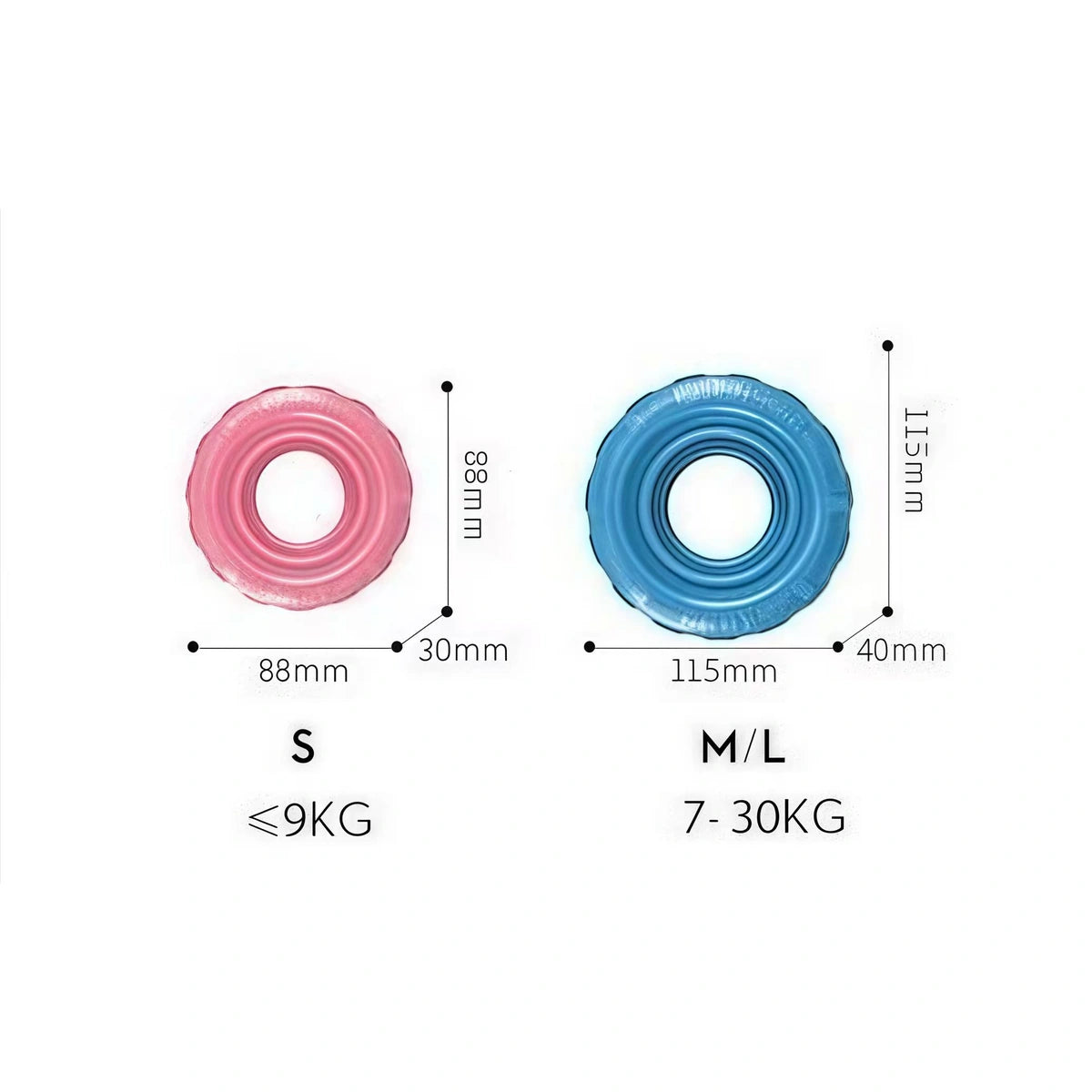 KONG Tyre Puppy Toy Assorted