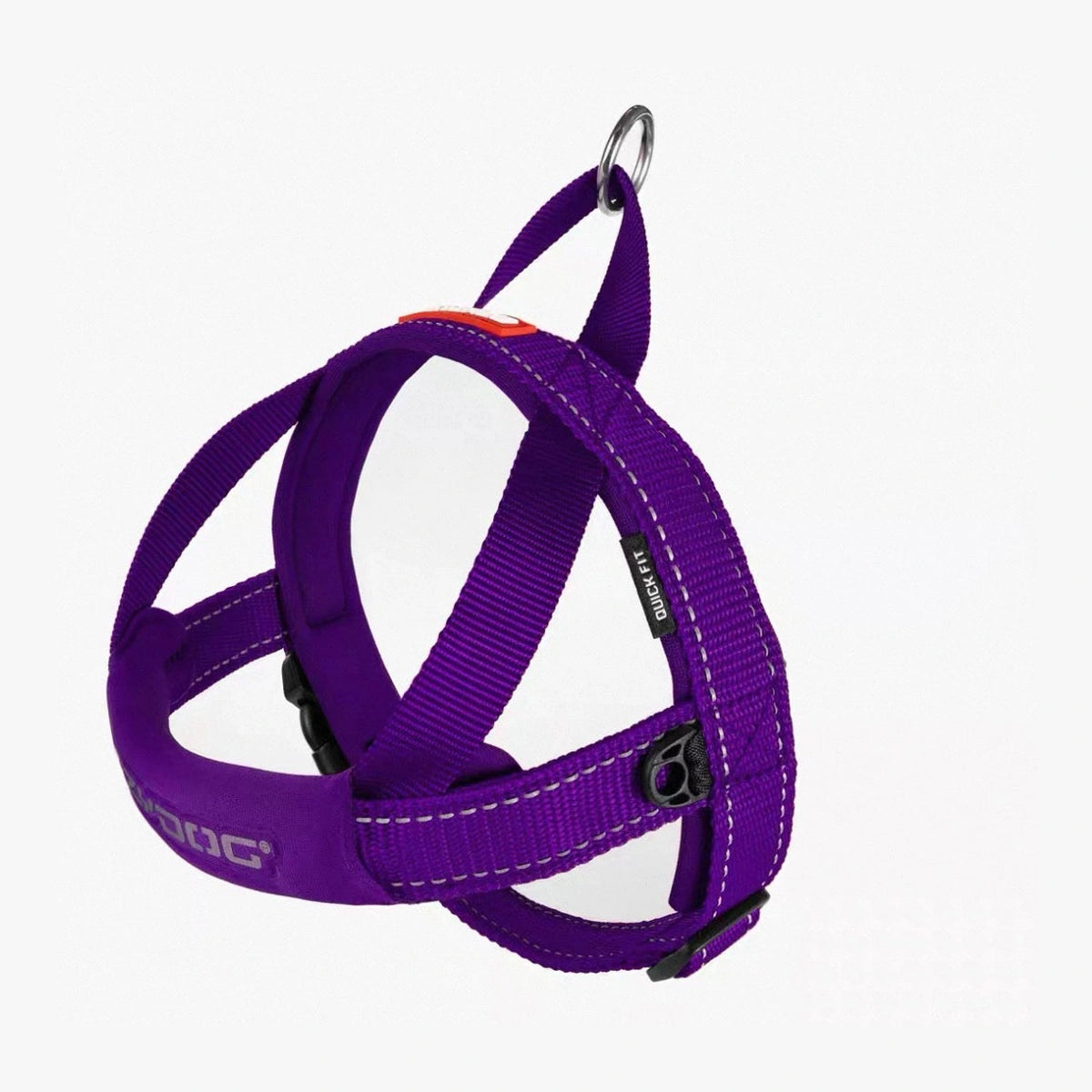 Purple EzyDog Quick Fit dog harness