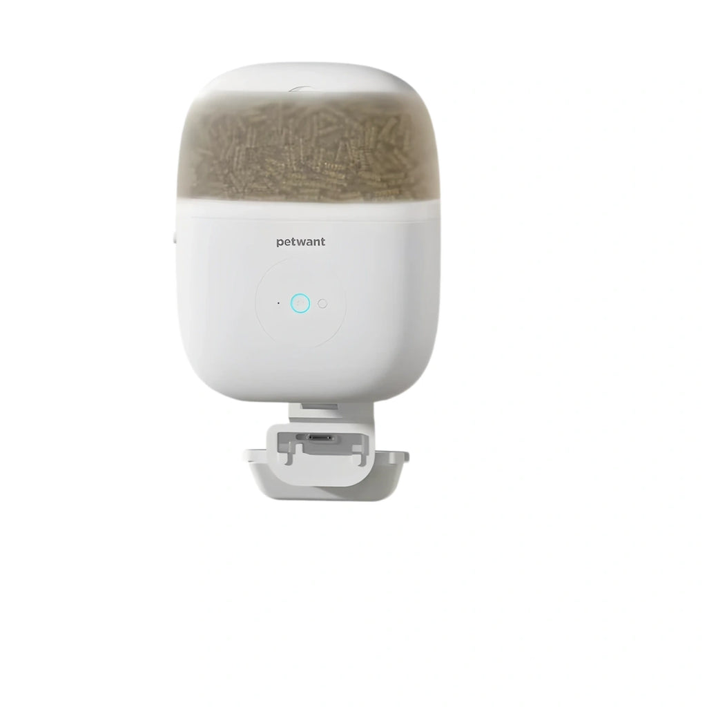 Petwant Smart Cage-Mounted Automatic Pet Feeder with Camera