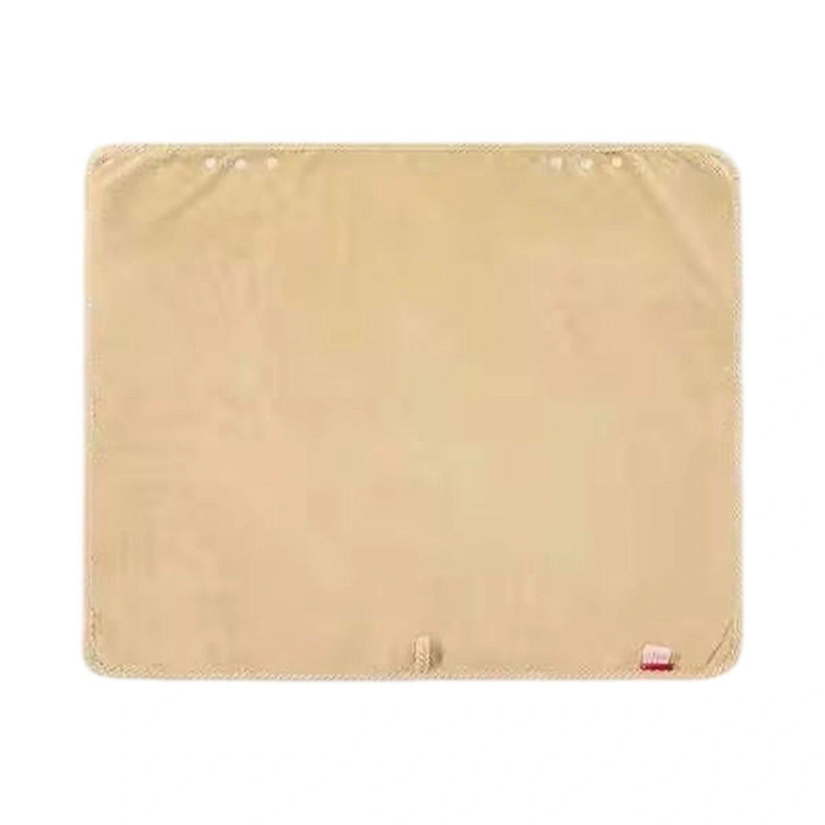 Beige Petstar rectangular pet drying towel laid flat