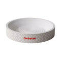 White Petstar round cat scratcher bed