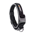 Black DOGNESS reflective dog collar