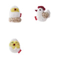 Petstar chicken-themed plush cat toy set